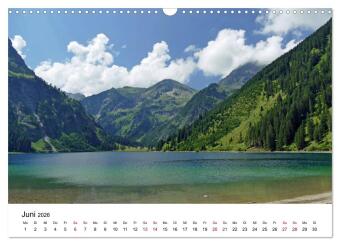 Wunderschöne Landschaften in den Alpen (Wandkalender 2026 DIN A3 quer), CALVENDO Monatskalender