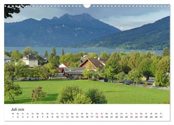 Wunderschöne Landschaften in den Alpen (Wandkalender 2026 DIN A3 quer), CALVENDO Monatskalender