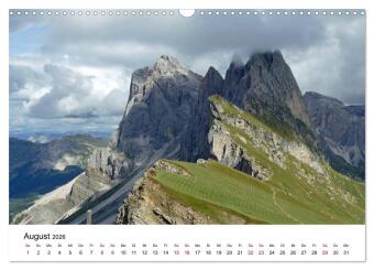 Wunderschöne Landschaften in den Alpen (Wandkalender 2026 DIN A3 quer), CALVENDO Monatskalender