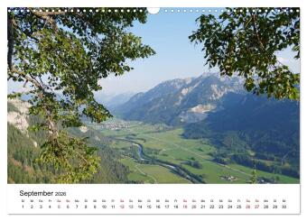 Wunderschöne Landschaften in den Alpen (Wandkalender 2026 DIN A3 quer), CALVENDO Monatskalender
