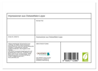 Impressionen aus Ostwestfalen-Lippe (Tischkalender 2026 DIN A5 quer), CALVENDO Monatskalender