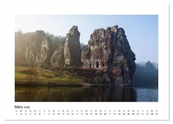 Impressionen aus Ostwestfalen-Lippe (Tischkalender 2026 DIN A5 quer), CALVENDO Monatskalender