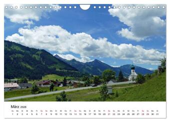 Wunderschöne Landschaften in den Alpen (Wandkalender 2026 DIN A4 quer), CALVENDO Monatskalender