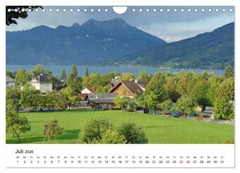 Wunderschöne Landschaften in den Alpen (Wandkalender 2026 DIN A4 quer), CALVENDO Monatskalender