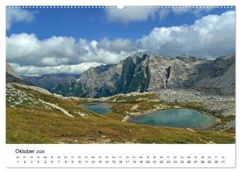 Wunderschöne Landschaften in den Alpen (hochwertiger Premium Wandkalender 2026 DIN A2 quer), Kunstdruck in Hochglanz