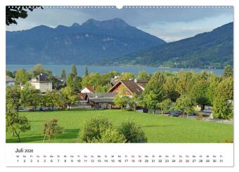 Wunderschöne Landschaften in den Alpen (Wandkalender 2026 DIN A2 quer), CALVENDO Monatskalender