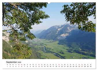 Wunderschöne Landschaften in den Alpen (Wandkalender 2026 DIN A2 quer), CALVENDO Monatskalender