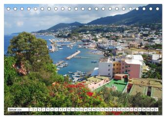 Ischia - Italiens Trauminsel (Tischkalender 2026 DIN A5 quer), CALVENDO Monatskalender
