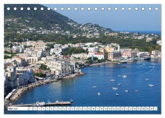 Ischia - Italiens Trauminsel (Tischkalender 2026 DIN A5 quer), CALVENDO Monatskalender