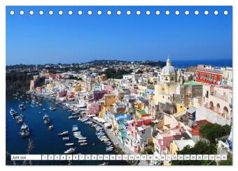 Ischia - Italiens Trauminsel (Tischkalender 2026 DIN A5 quer), CALVENDO Monatskalender