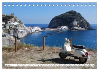 Ischia - Italiens Trauminsel (Tischkalender 2026 DIN A5 quer), CALVENDO Monatskalender