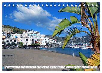 Ischia - Italiens Trauminsel (Tischkalender 2026 DIN A5 quer), CALVENDO Monatskalender