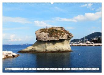 Ischia - Italiens Trauminsel (hochwertiger Premium Wandkalender 2026 DIN A2 quer), Kunstdruck in Hochglanz