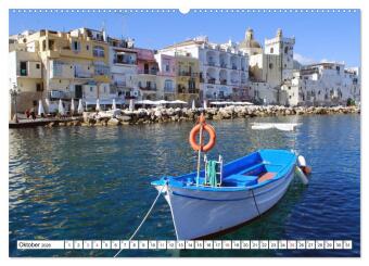 Ischia - Italiens Trauminsel (hochwertiger Premium Wandkalender 2026 DIN A2 quer), Kunstdruck in Hochglanz