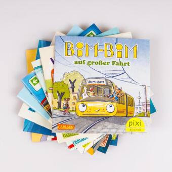Pixi-8er-Set 307: Pixi unterwegs mit Bus und Bahn (8x1 Exemplar), m. 8 Buch