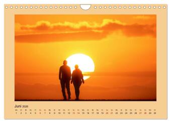 Den Sonnenuntergang gemeinsam genießen (Wandkalender 2026 DIN A4 quer), CALVENDO Monatskalender