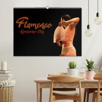 Flamenco. Spanischer Tanz (Wandkalender 2026 DIN A2 quer), CALVENDO Monatskalender