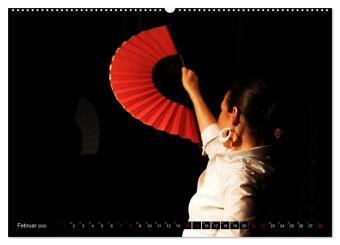Flamenco. Spanischer Tanz (Wandkalender 2026 DIN A2 quer), CALVENDO Monatskalender