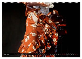 Flamenco. Spanischer Tanz (Wandkalender 2026 DIN A2 quer), CALVENDO Monatskalender