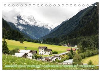 Pitztal in Bildern (Tischkalender 2026 DIN A5 quer), CALVENDO Monatskalender