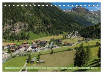 Pitztal in Bildern (Tischkalender 2026 DIN A5 quer), CALVENDO Monatskalender