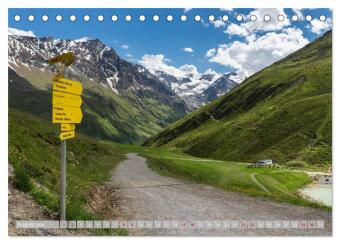 Pitztal in Bildern (Tischkalender 2026 DIN A5 quer), CALVENDO Monatskalender
