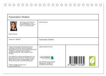 Faszination Wolken (Tischkalender 2026 DIN A5 quer), CALVENDO Monatskalender