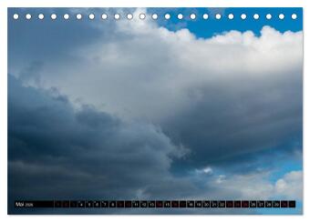 Faszination Wolken (Tischkalender 2026 DIN A5 quer), CALVENDO Monatskalender