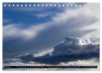 Faszination Wolken (Tischkalender 2026 DIN A5 quer), CALVENDO Monatskalender