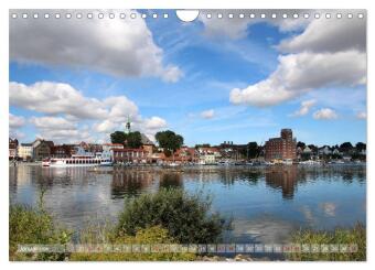 Impressionen von der Schlei - Deutschlands einzigem Fjord (Wandkalender 2026 DIN A4 quer), CALVENDO Monatskalender