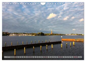 Impressionen von der Schlei - Deutschlands einzigem Fjord (Wandkalender 2026 DIN A4 quer), CALVENDO Monatskalender