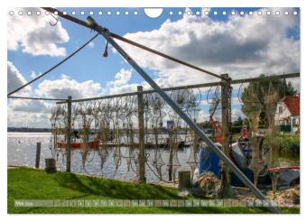Impressionen von der Schlei - Deutschlands einzigem Fjord (Wandkalender 2026 DIN A4 quer), CALVENDO Monatskalender