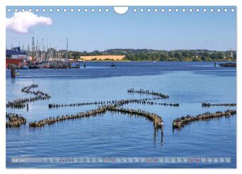 Impressionen von der Schlei - Deutschlands einzigem Fjord (Wandkalender 2026 DIN A4 quer), CALVENDO Monatskalender