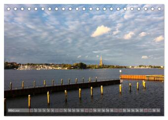 Impressionen von der Schlei - Deutschlands einzigem Fjord (Tischkalender 2026 DIN A5 quer), CALVENDO Monatskalender
