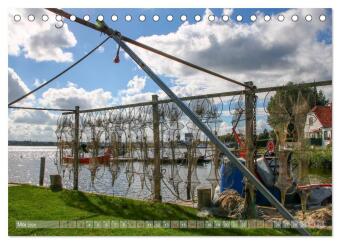 Impressionen von der Schlei - Deutschlands einzigem Fjord (Tischkalender 2026 DIN A5 quer), CALVENDO Monatskalender