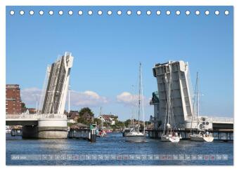 Impressionen von der Schlei - Deutschlands einzigem Fjord (Tischkalender 2026 DIN A5 quer), CALVENDO Monatskalender