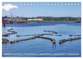 Impressionen von der Schlei - Deutschlands einzigem Fjord (Tischkalender 2026 DIN A5 quer), CALVENDO Monatskalender