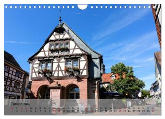 Fachwerkromantik in Hofheim am Taunus (Wandkalender 2026 DIN A4 quer), CALVENDO Monatskalender