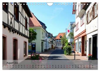 Fachwerkromantik in Hofheim am Taunus (Wandkalender 2026 DIN A4 quer), CALVENDO Monatskalender