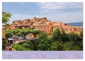 Die Farben der Provence... und der Duft des Lavendels... (Wandkalender 2026 DIN A2 quer), CALVENDO Monatskalender