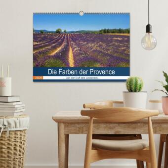 Die Farben der Provence... und der Duft des Lavendels... (Wandkalender 2026 DIN A3 quer), CALVENDO Monatskalender
