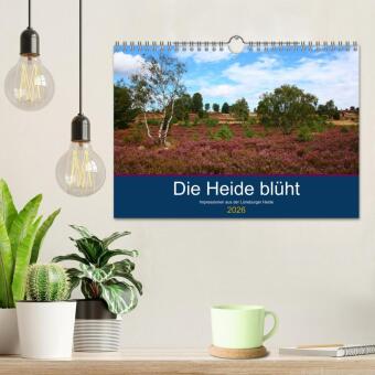 Die Heide blüht (Wandkalender 2026 DIN A4 quer), CALVENDO Monatskalender