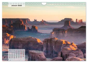 USA Südwesten - Atemberaubende Aussichten (Wandkalender 2026 DIN A4 quer), CALVENDO Monatskalender