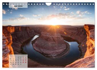USA Südwesten - Atemberaubende Aussichten (Wandkalender 2026 DIN A4 quer), CALVENDO Monatskalender