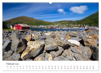 Norwegen in Bildern (hochwertiger Premium Wandkalender 2026 DIN A2 quer), Kunstdruck in Hochglanz