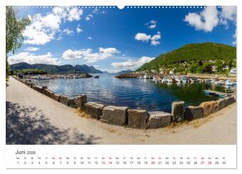 Norwegen in Bildern (hochwertiger Premium Wandkalender 2026 DIN A2 quer), Kunstdruck in Hochglanz