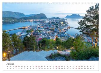 Norwegen in Bildern (hochwertiger Premium Wandkalender 2026 DIN A2 quer), Kunstdruck in Hochglanz