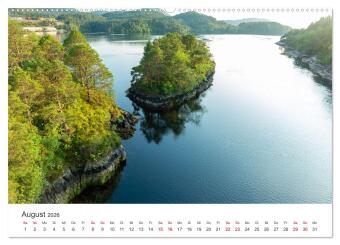 Norwegen in Bildern (hochwertiger Premium Wandkalender 2026 DIN A2 quer), Kunstdruck in Hochglanz