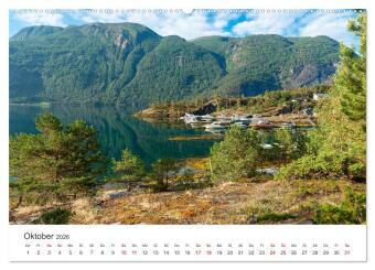 Norwegen in Bildern (hochwertiger Premium Wandkalender 2026 DIN A2 quer), Kunstdruck in Hochglanz