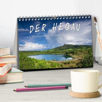 Der Hegau - Wanderparadies am westlichen Bodensee (Tischkalender 2026 DIN A5 quer), CALVENDO Monatskalender